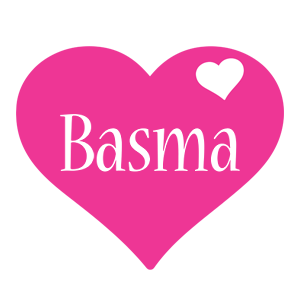 Basma love-heart logo