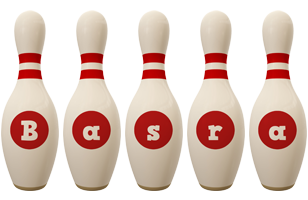 Basra bowling-pin logo