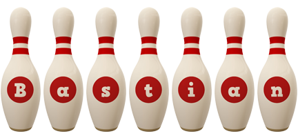 Bastian bowling-pin logo