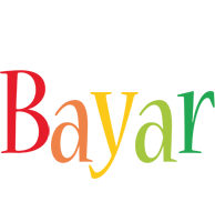 Bayar birthday logo