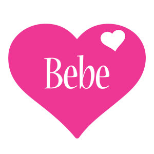 Bebe love-heart logo
