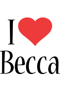 Becca i-love logo