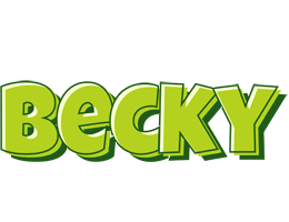 Becky summer logo