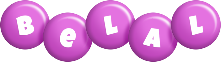 Belal candy-purple logo