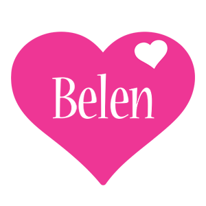 Belen love-heart logo