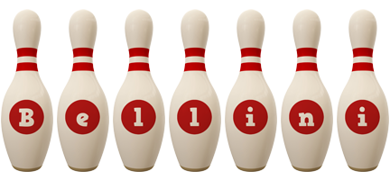 Bellini bowling-pin logo