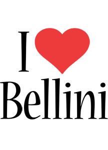 Bellini i-love logo