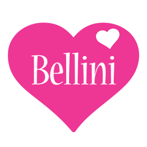 Bellini love-heart logo