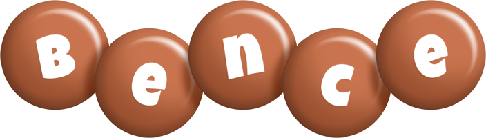 Bence candy-brown logo