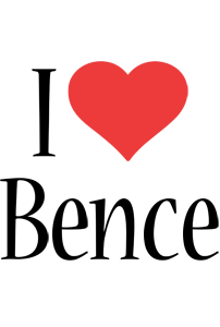 Bence i-love logo