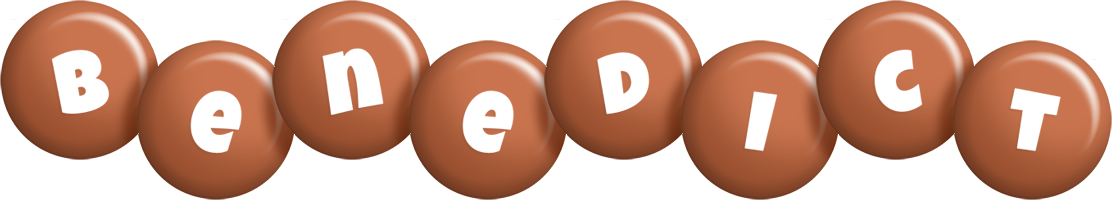 Benedict candy-brown logo
