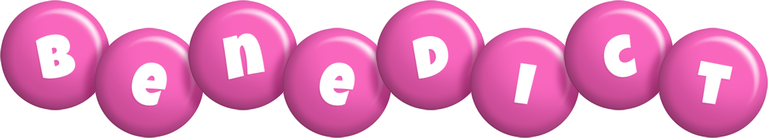 Benedict candy-pink logo