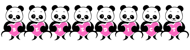 Benedict love-panda logo