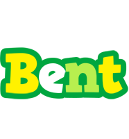 Bent soccer logo