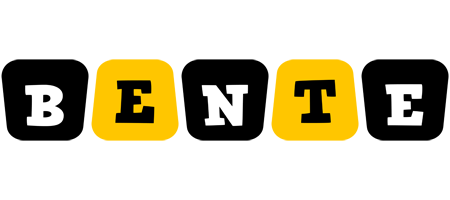 Bente boots logo