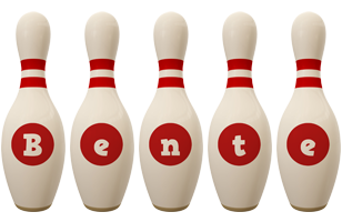 Bente bowling-pin logo