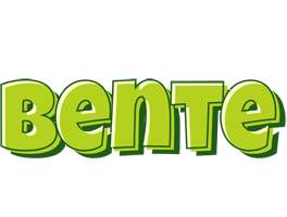 Bente summer logo