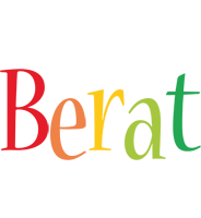 Berat birthday logo