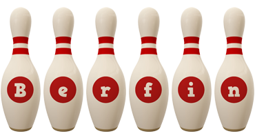 Berfin bowling-pin logo