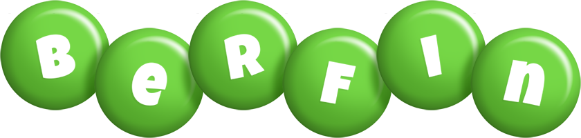Berfin candy-green logo