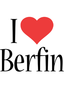 Berfin i-love logo