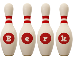 Berk bowling-pin logo