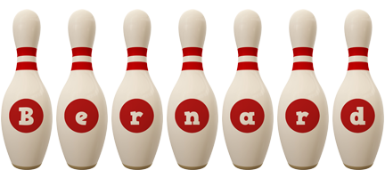 Bernard bowling-pin logo