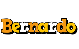 Bernardo cartoon logo