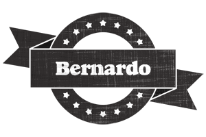 Bernardo grunge logo