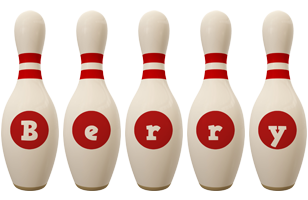 Berry bowling-pin logo