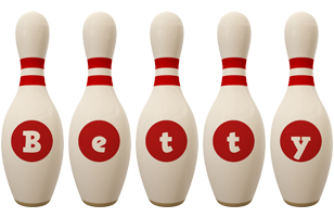 Betty bowling-pin logo