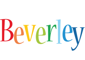 Beverley birthday logo