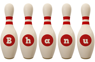 Bhanu bowling-pin logo