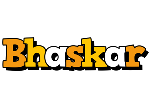 Bhaskar cartoon logo