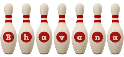 Bhavana bowling-pin logo