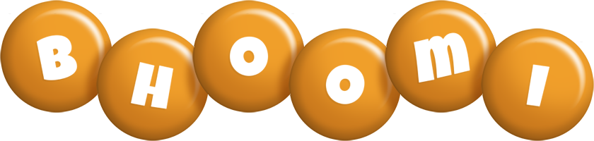 Bhoomi candy-orange logo