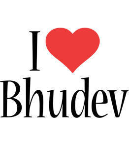 Bhudev i-love logo