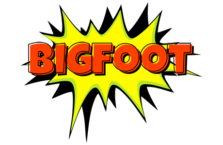 BIGFOOT logo effect. Colorful text effects in various flavors. Customize your own text here: http://www.textGiraffe.com/logos/bigfoot/