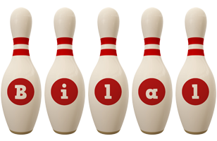 Bilal bowling-pin logo