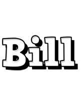 Bill snowing logo