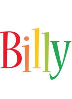 Billy birthday logo