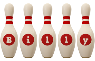 Billy bowling-pin logo