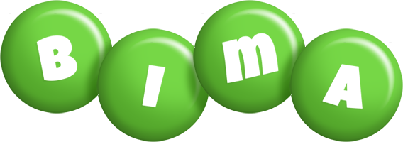 Bima candy-green logo
