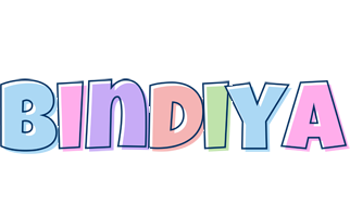 Bindiya pastel logo
