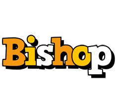 Bishop cartoon logo