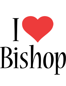 Bishop i-love logo