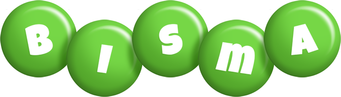 Bisma candy-green logo