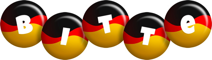 Bitte german logo