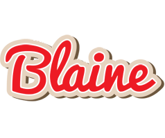 Blaine chocolate logo