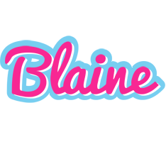 Blaine popstar logo